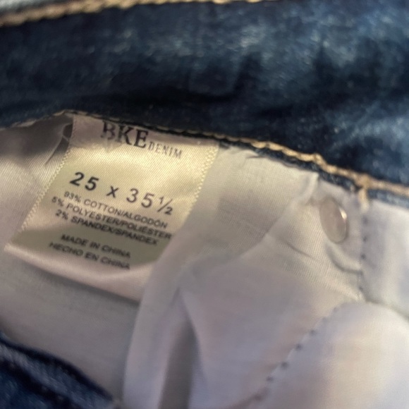 BKE Payton mid rise skinny size 25x35.5 EUC - Picture 5 of 9